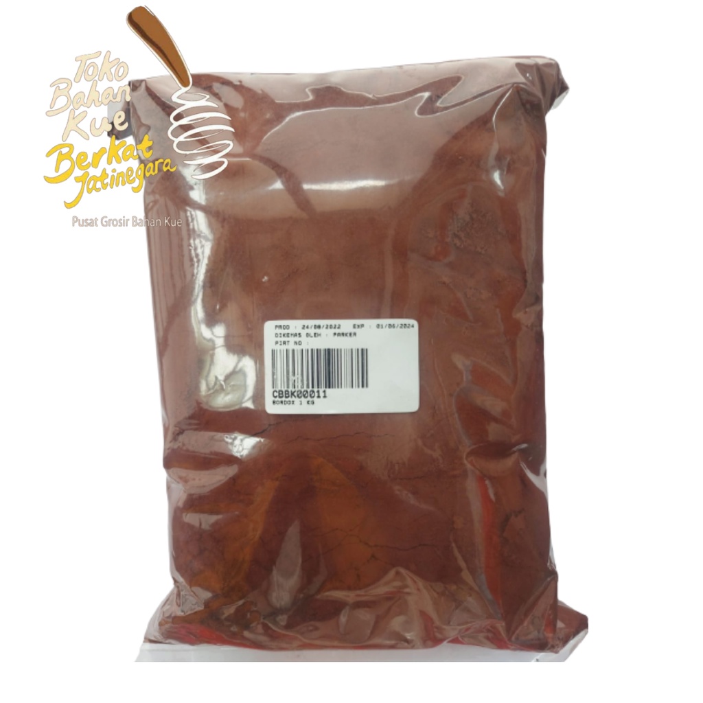 

COKLAT BUBUK TULIP BORDEAUX REPACK 1 KG / COCOA POWDER / TULIP BORDOX