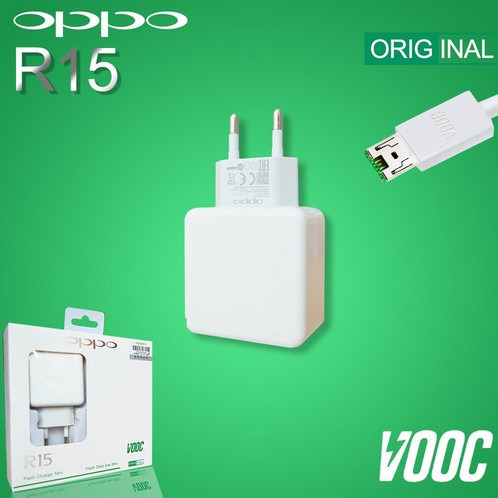 Charger OPPO R15 ORIGINAL 100% 4A vooc fast charging realme