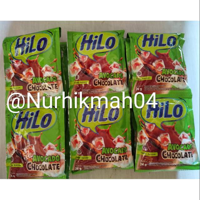 

HILO AVOCADO COKELAT 10sachet @14g