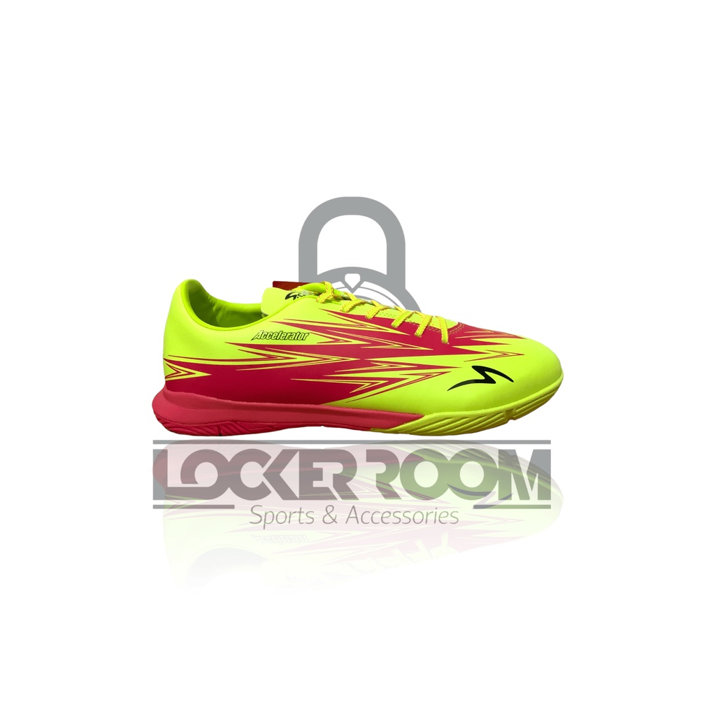 Sepatu Futsal Specs LIGHTSPEED 3 IN META CRUSH PACK-ZEIST GREEN/DIVA PINK/NEUTRAL BLACK