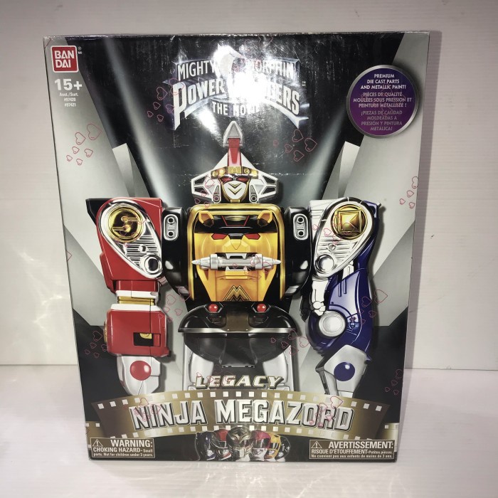 ninja megazord legacy bandai