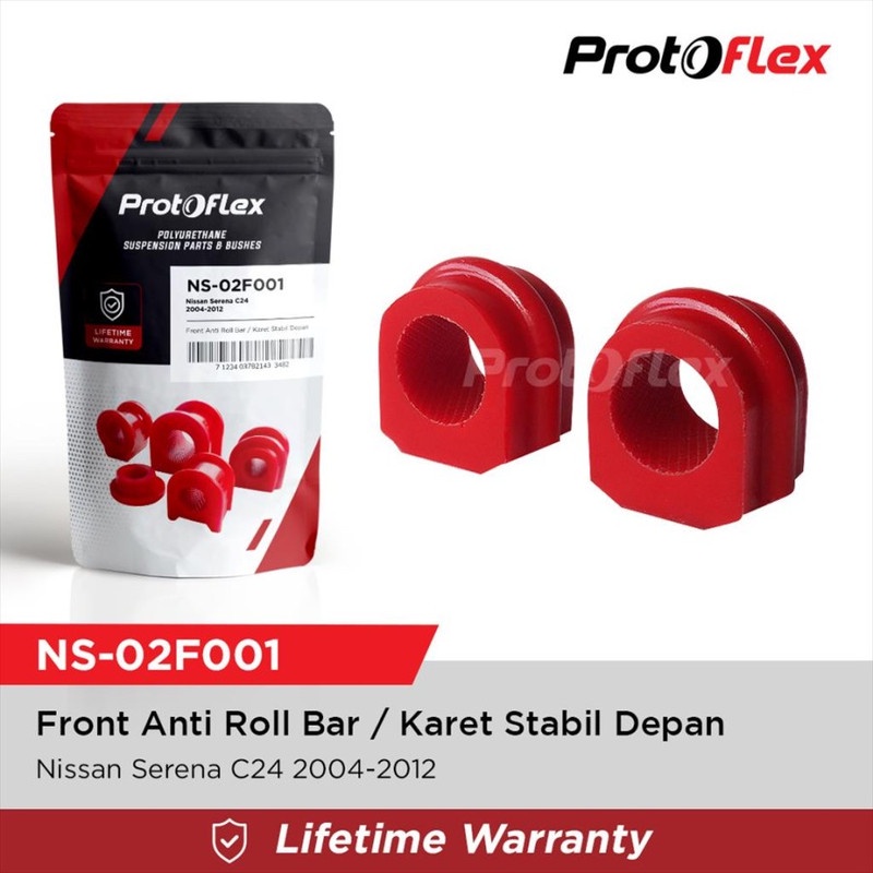 Protoflex Bushing Karet Stabil Depan Nissan Serena C24 04-12