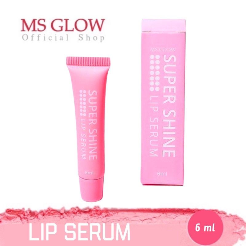 Lip Serum Ms GLow Super Shine Serum Bibir Ms Glow