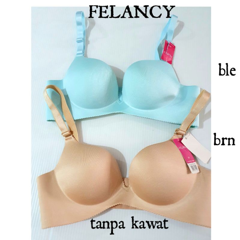Bra FELANCY 03001 - SEAMLESS - Tanpa Kawat - Busa tebal