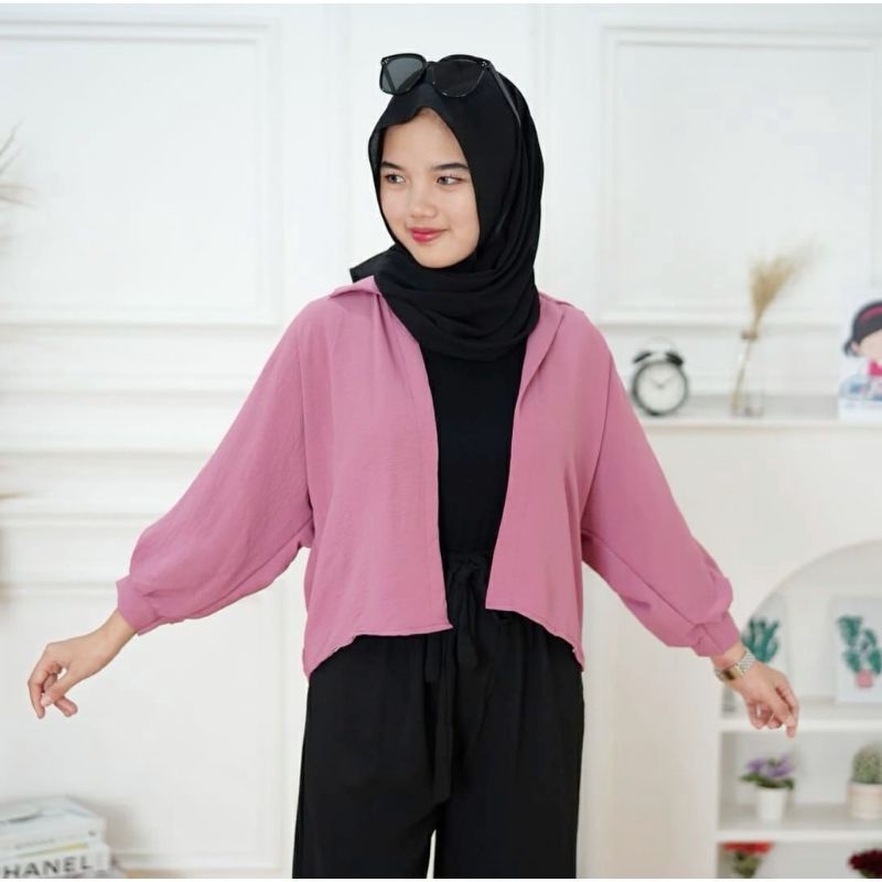 MARSHEY BATWING OVERSIZE OUTER CRINKLE CRINCLE BAHAN PREMIUM AIRFLOW CRINCLE