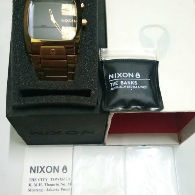 SOLD Preloved Jam tangan NIXON original pria