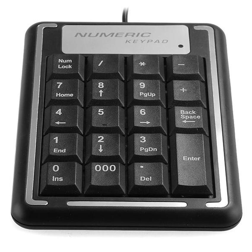 Keyboard Numeric /Numeric Keypad Cable USB 19 Keys