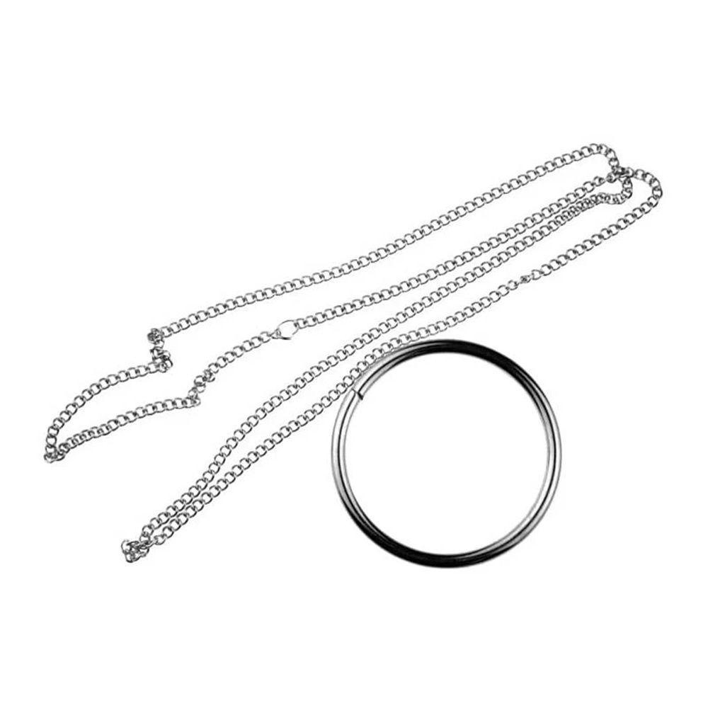[Elegan] Cincin Ajaib Kinerja Panggung Aksesori Pesulap Mainan Anak Untuk Anak-Anak Mainan Puzzle Jarak Dekat Cincin Simpul Logam