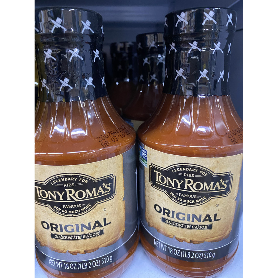 

Ready - Tony Romas Original Barbecue Sauce Bbq