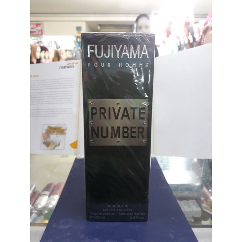 FUJIYAMA PRIVATE NUMBER POUR HOMME EAU DE TOILETTE 100ML