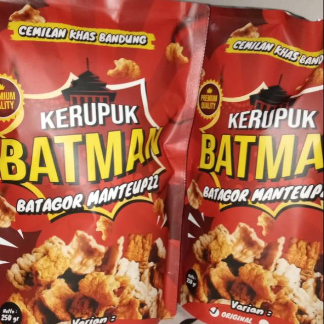 

Kerupuk Batagor Batman