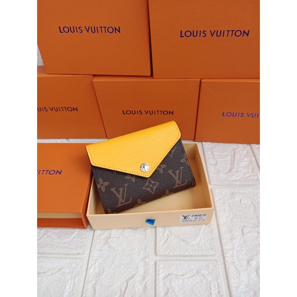 fashion dompet lipat LV LOU MARIE WALLET free box,dompet lipat LV epi leather