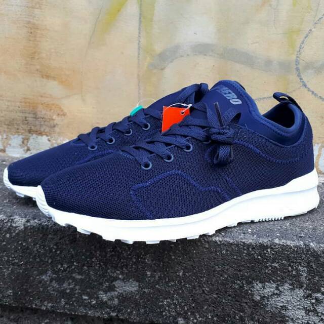 Sepatu Piero Jogger Navy /white Original