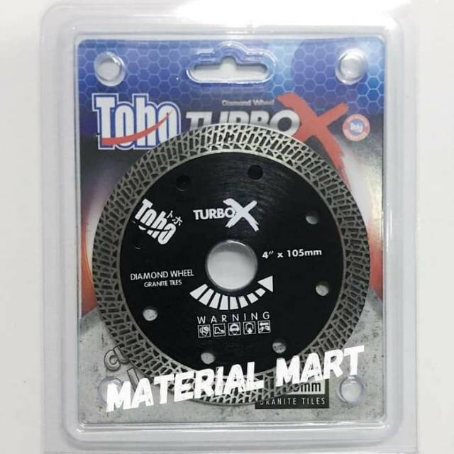 Diamond Wheel Toho Turbo X Premium | Mata Potong Keramik Granit 4 inch | Material Mart