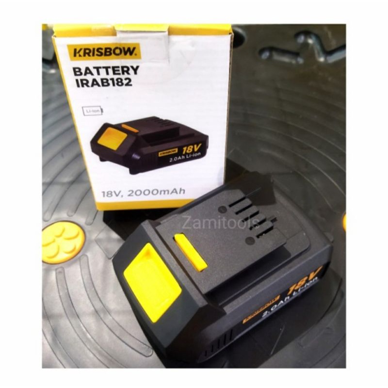 batre/battery/baterai BOR krisbow 18V