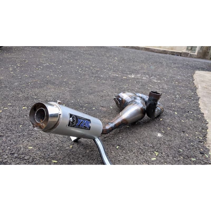 KNALPOT VESPA LARGEframe DAILY FFA || YZM GARAGE #knalpotvespa