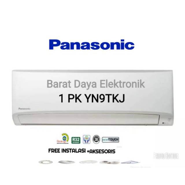 AC PANASONIC  Stardard 1 PK CSYN9WKJ + JASA INSTALASI