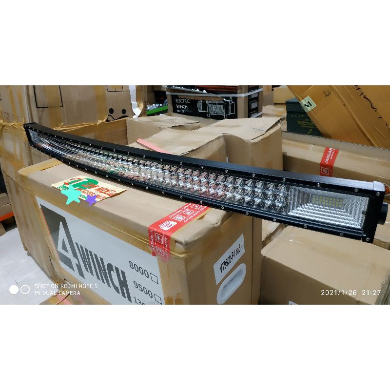 LED Bar Lengkung Curve 100cm OFFROAD WINCH