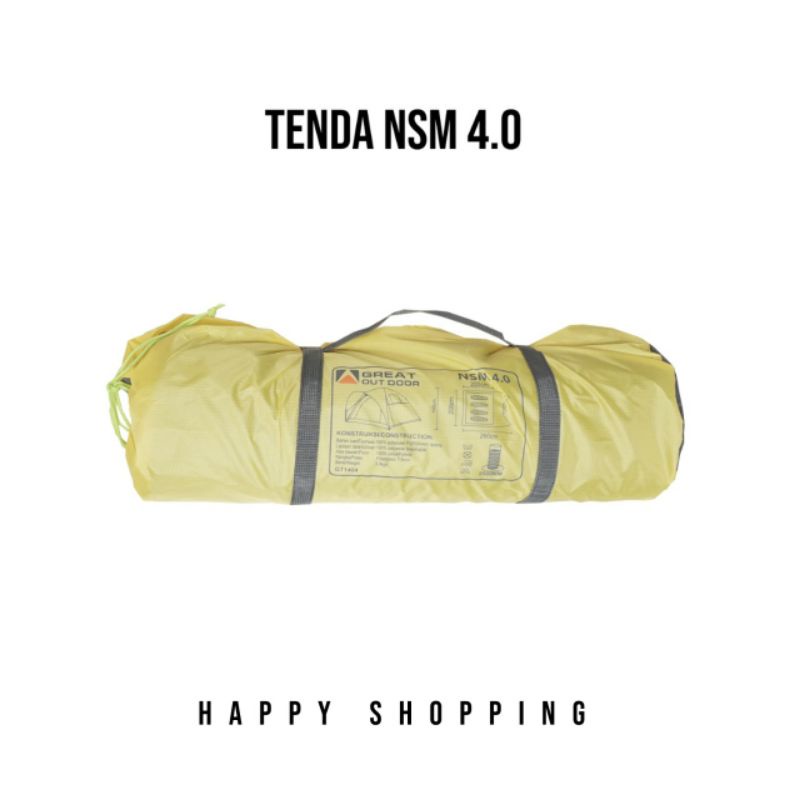 GREAT OUTDOOR TENDA NSM 4.0