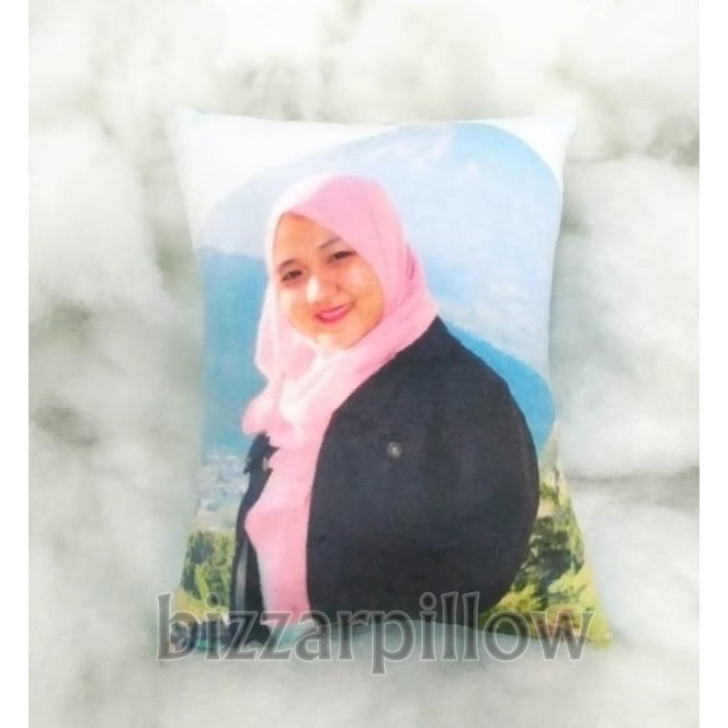 Bizzarpillow Bantal Foto Custom Fullprint 30x40 cm BZ026