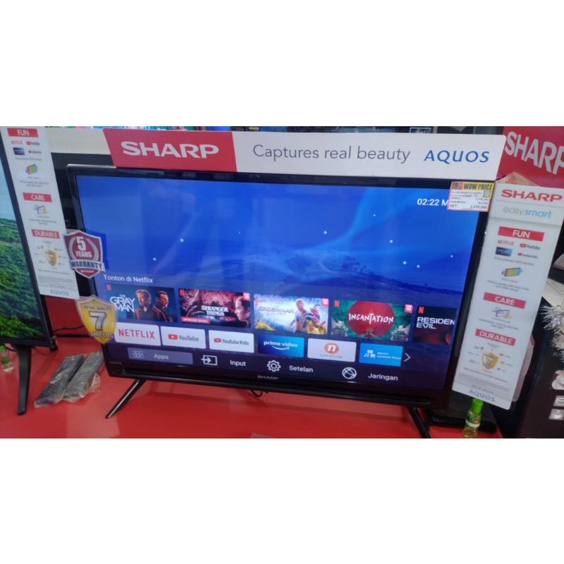 LED SMART TV SHARP 32 INCH 2-TC32DF1I / 42 INCH 2TC42DF1I