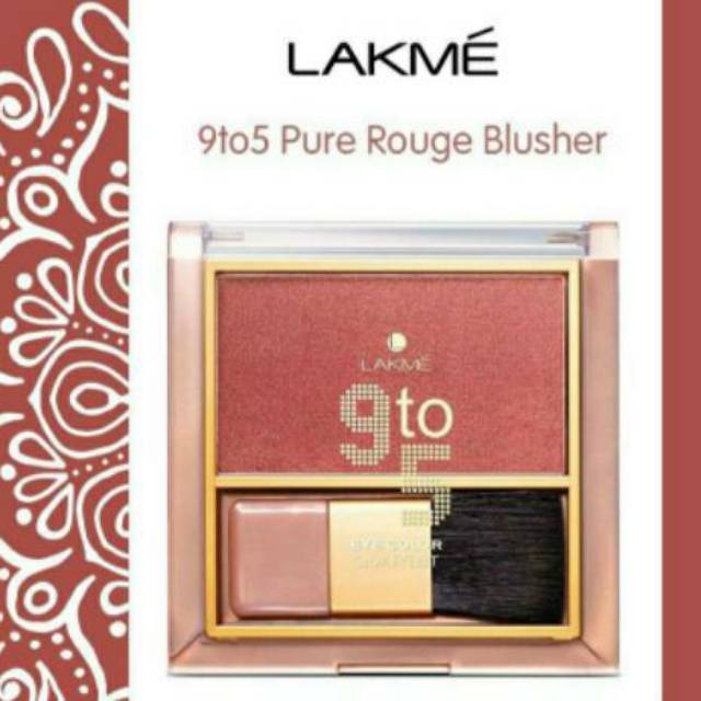 lakme pure rouge blusher