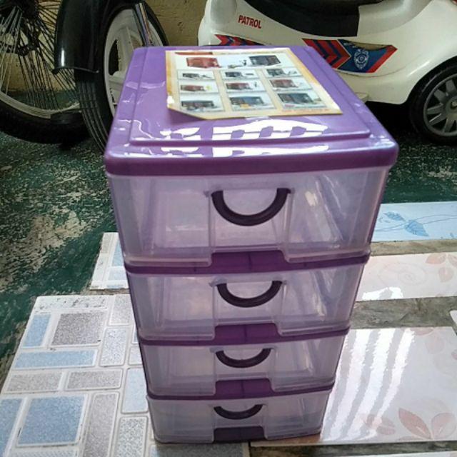 Komet Star Mini Container Victory Susun 4 M / Laci Mini / Laci Plastik