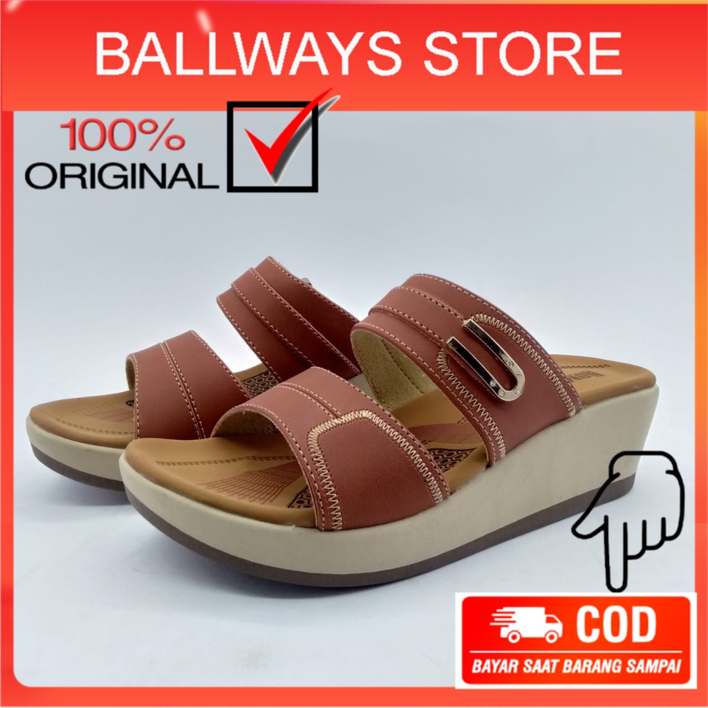 Trend Model Sandal HOMYPED Wanita Original Terbaru Wedges Promo Ori Size 36 - 40 Kekinian Kulit Sint
