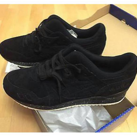 ASICS GEL LYTE III REIGNING CHAMP BLACK-ASICS GEL LYTE III SEPATU ASICS GEL LYTE 3 SEPATU PRIA ASICS