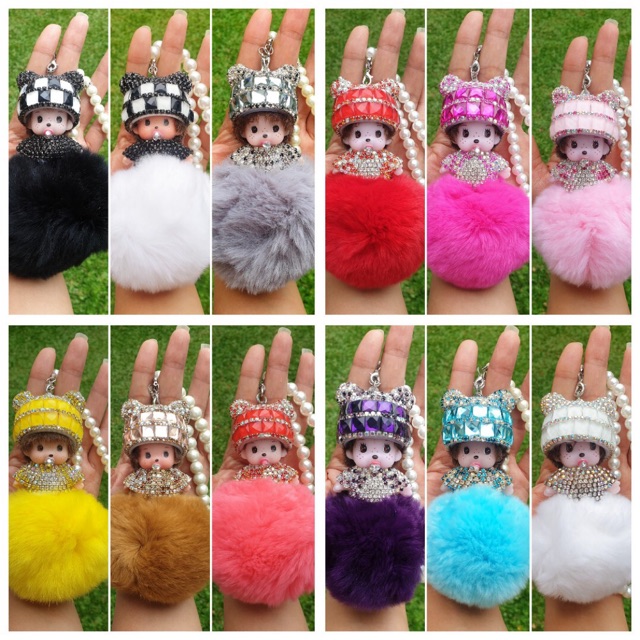 Gantungan Spion Monchichi