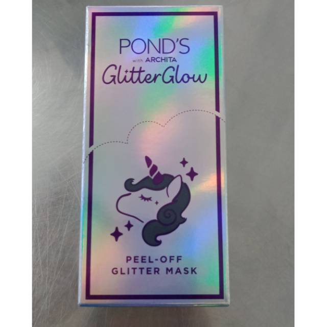 Promo PONDS GLITTER GLOW PEEL OFF GLITTER MASK