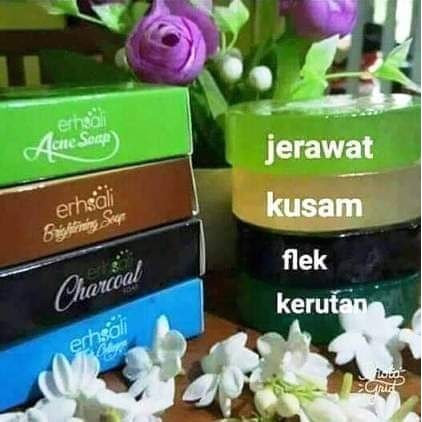 [ERHSALI] Erhsali Facial Soap - Sabun Wajah Erhsali Nasa - Sabun Erhsali
