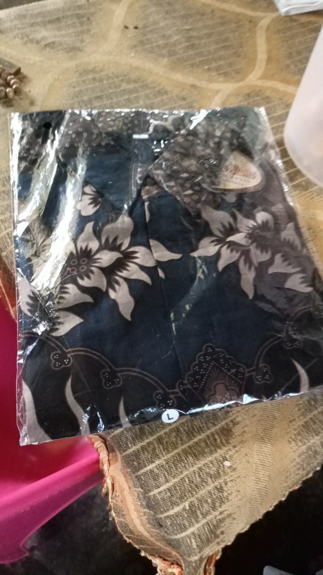 Cod Kemeja Batik Anak Lengan Panjang S M L Xl Baju Batik Anal Lengan Panjang