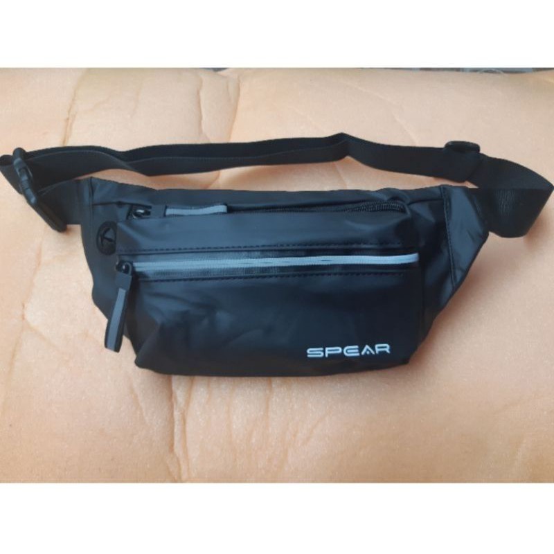 WB Tas Selempang/Tas waist bag Import /Tas sling Bag Sporty Outdoor Spear (waterproof)