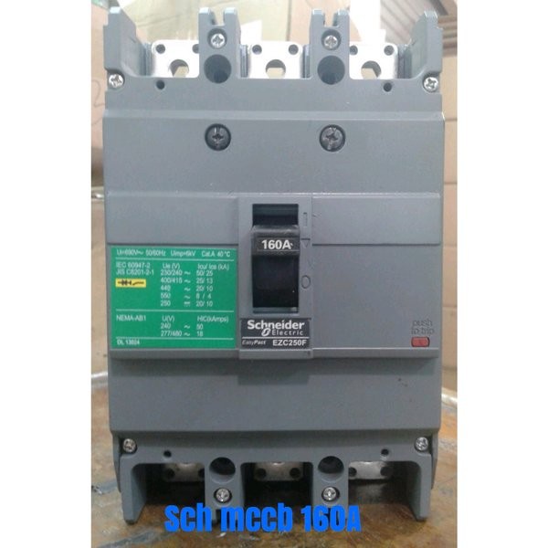 MURAH Schneider mccb 160A