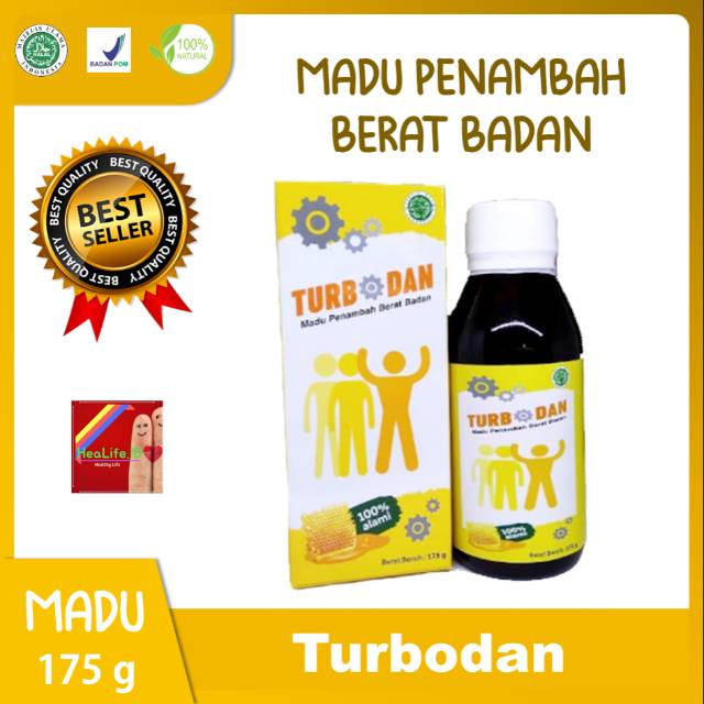 

Madu Turbodan Vitamin Gemuk Badan Penambah Nafsu Makan