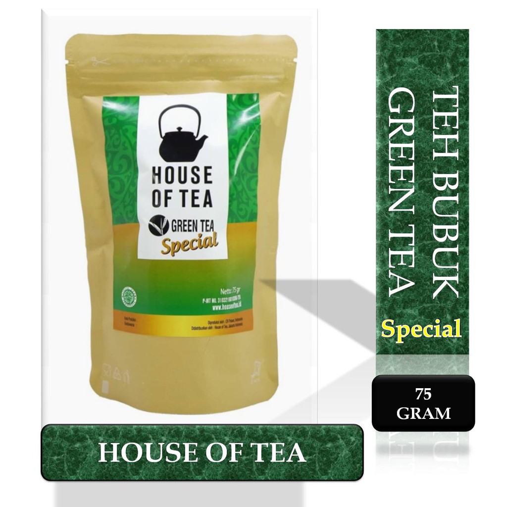 

House of Tea Green Tea 75gr