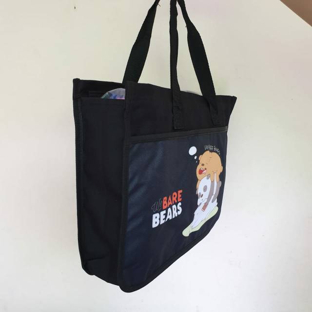 Tas we bare Bears bahan kanvas premium