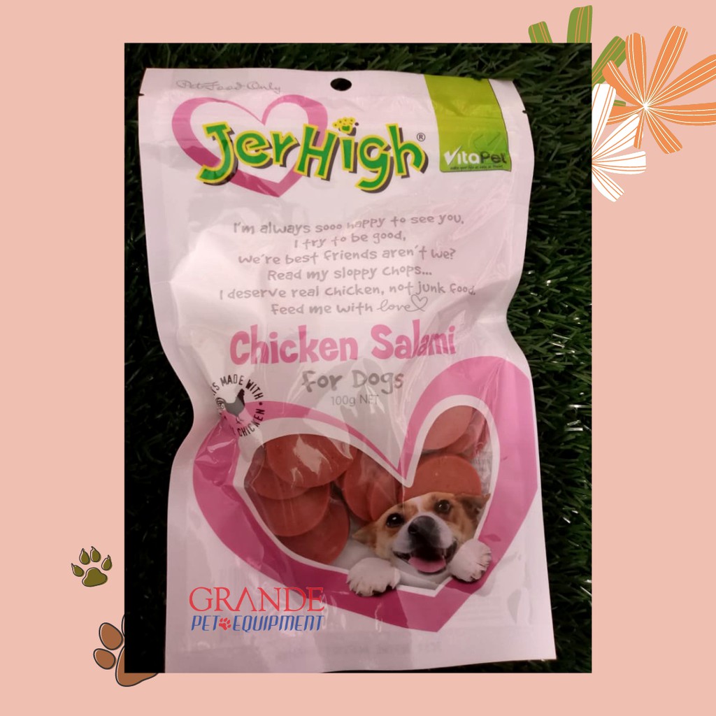 Snack anjing / Jerhigh / Vitapet Chicken Salami
