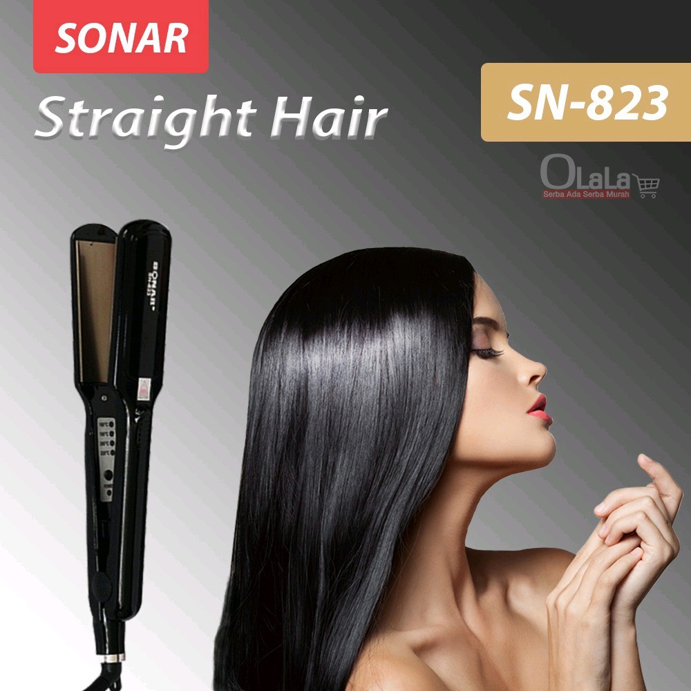 Catokan Sonar SN - 823 Splint Straight Hair Catok Plat Lurus