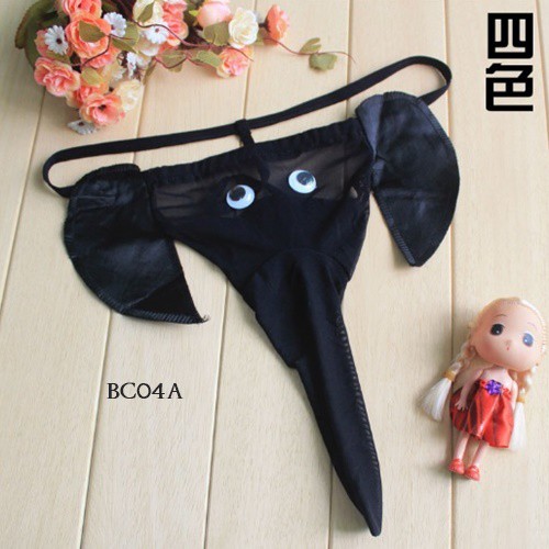 [LIMITED STOCK] CELANA DALAM THONG UNDERWEAR PRIA HITAM BC04A