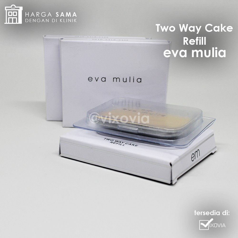 Refill Two Way Cake / Bedak Padat Eva Mulia