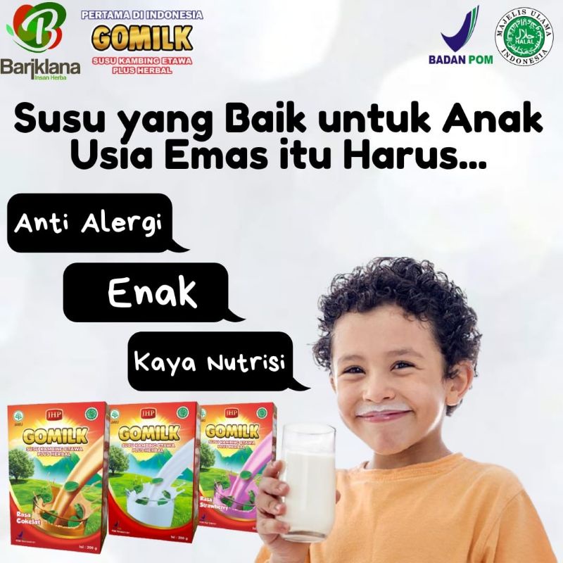 

susu Kambing Gomilk