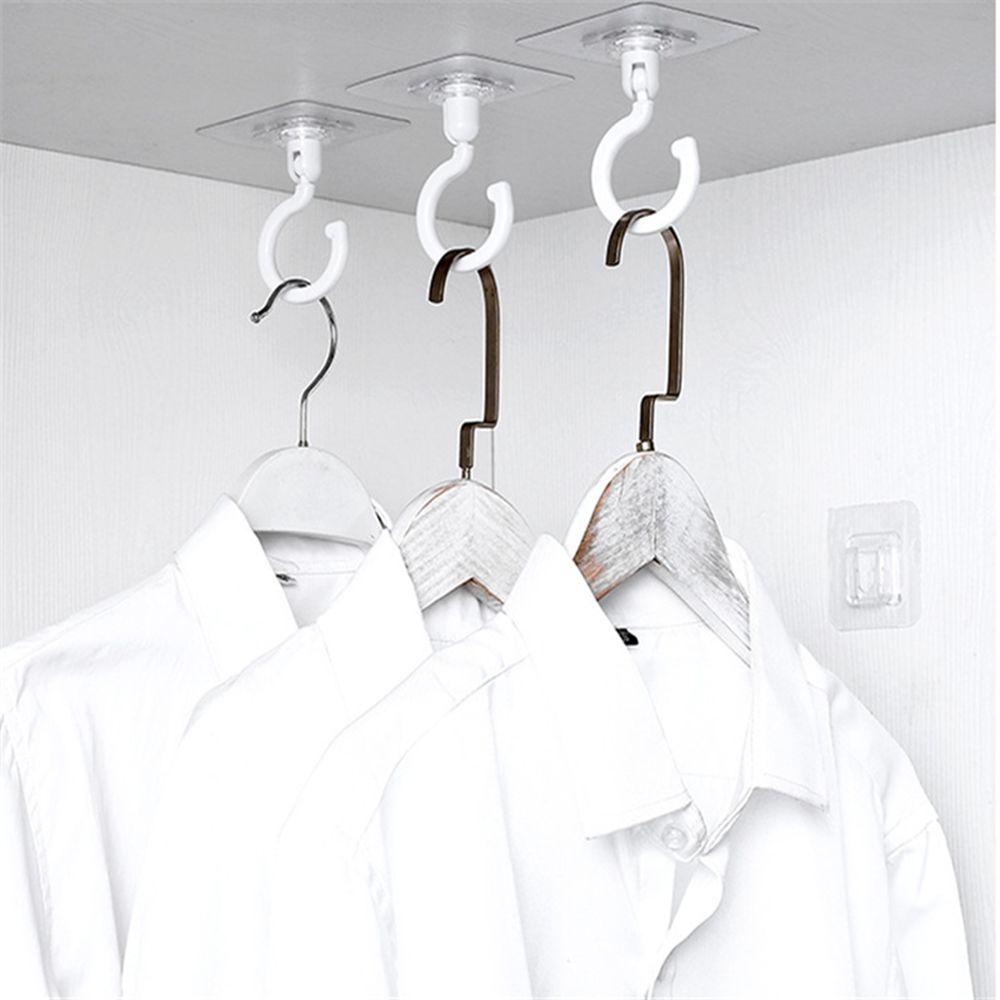 Pengait Perekat QUINTON Oilproof360° Rotating Reusable Ceiling Seamless Heavy Duty Overhead Hooks