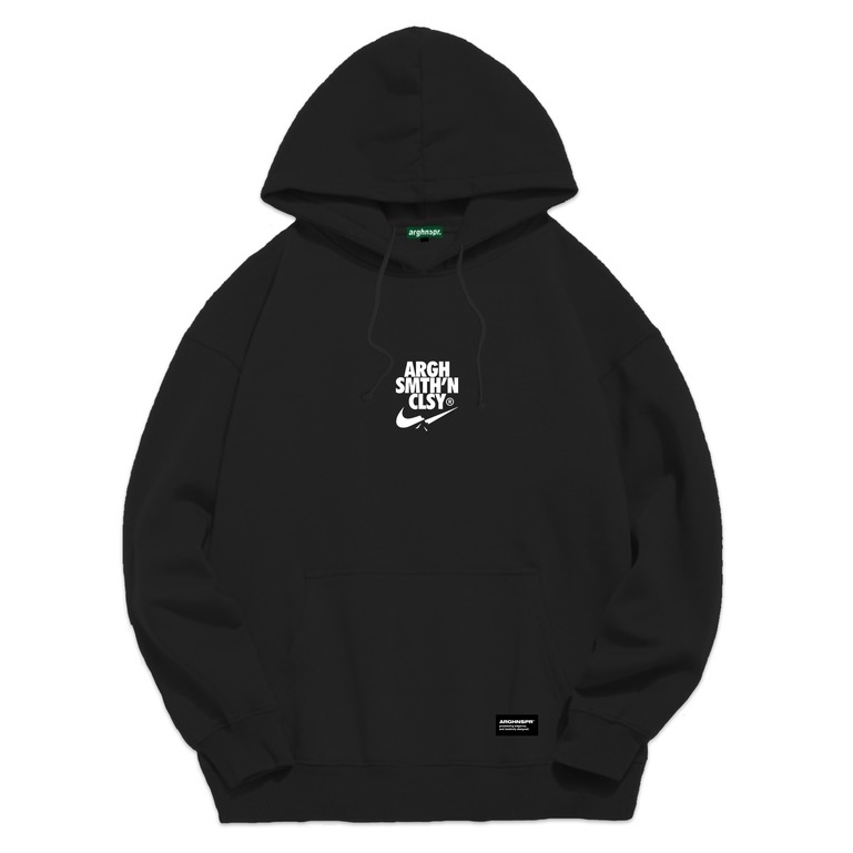 Pullover Hoodie Arghinspire Katun Fleece Hitam - HD Future