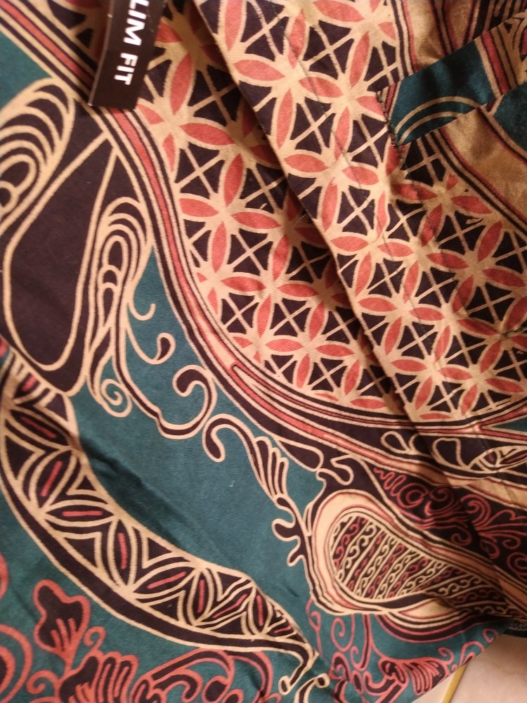 Baju Batik Pria Modern Batik Pria Lengan Panjang Modern Baju Batik Pria Slimfit Kemeja Batik Pria