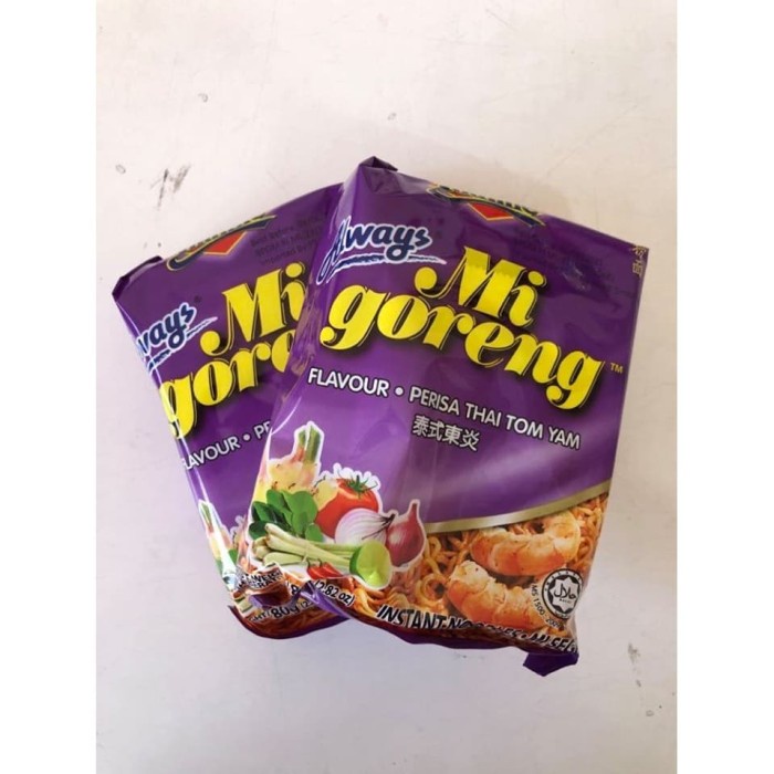 

Ss5g Ibumie Mi Goreng Rasa Thai Tom Yam / Mi Goreng Perisa Tom Yum 80Grm Ff0415