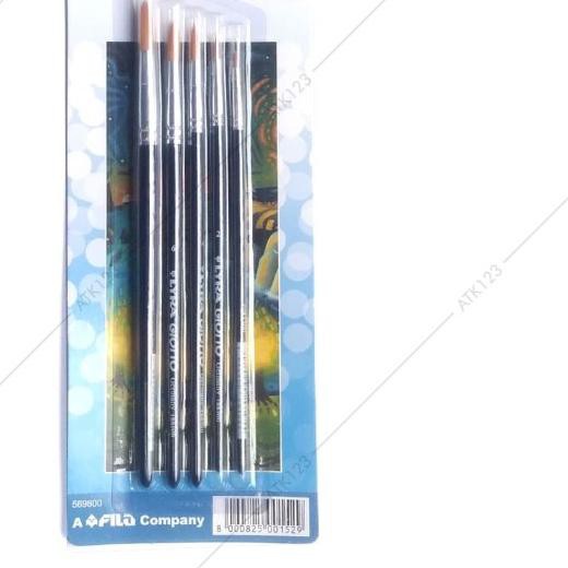 

➵ Kuas Lukis / Brush Lyra Giotto Set Taklon Round ♡