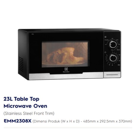 MICROWAVE ELECTROLUX EMM 2308 X / EMM2308X MICROWAVE GARANSI RESMI MICROWAVE STANDING ALX