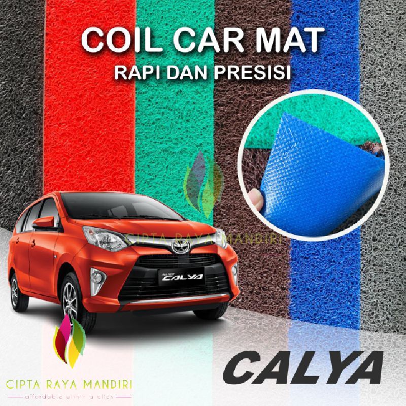 Karpet Mobil Premium TOYOTA Calya Non Bagasi 1 Warna